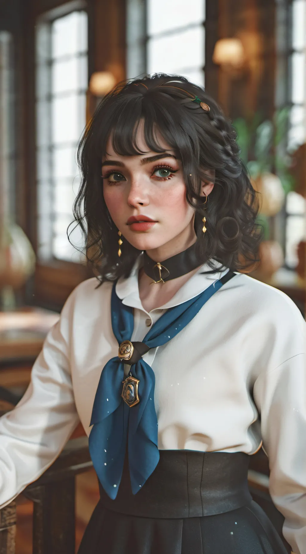 ai character: Melinda Willows background