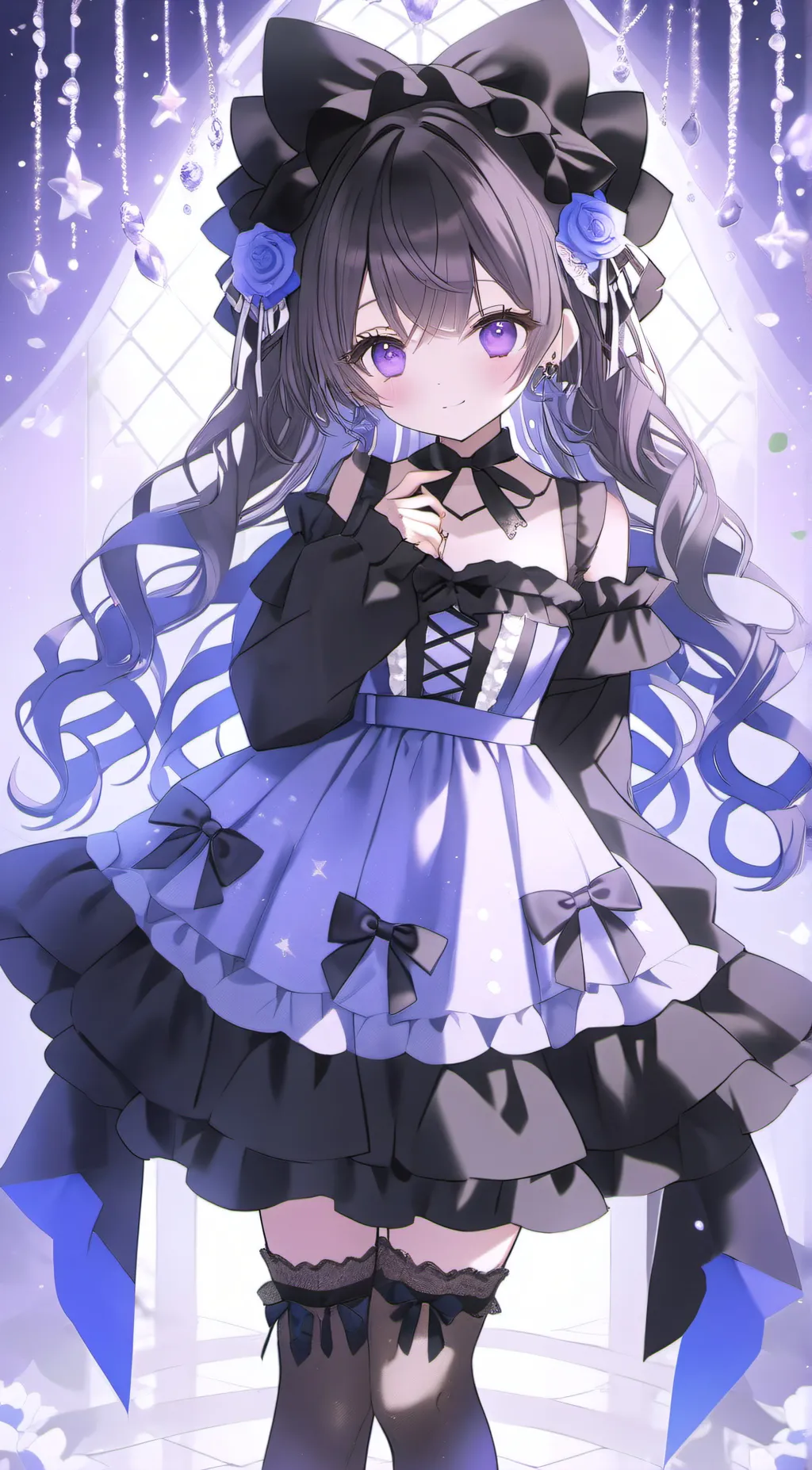 ai character: Luna background