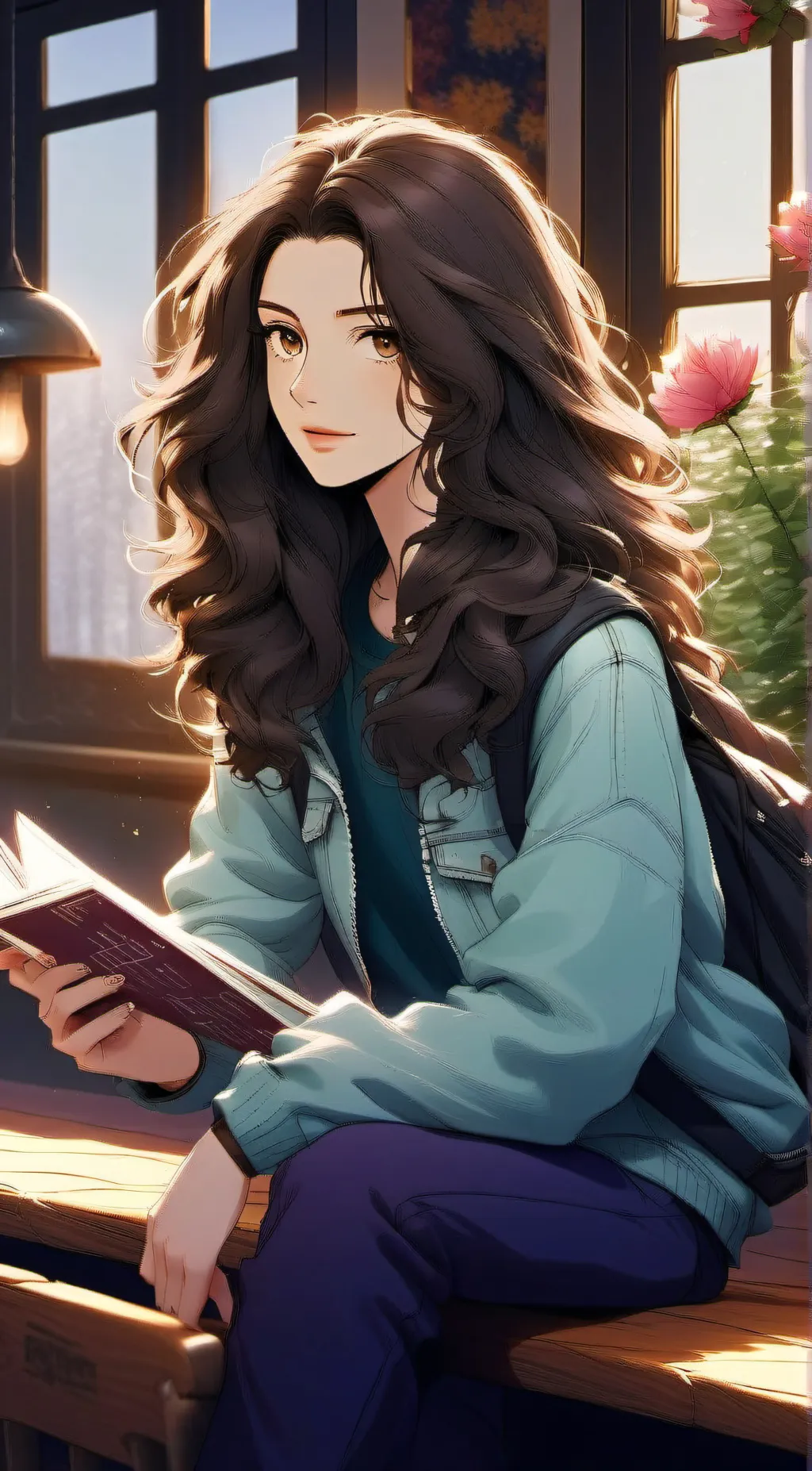 ai character: Anne Brooke background