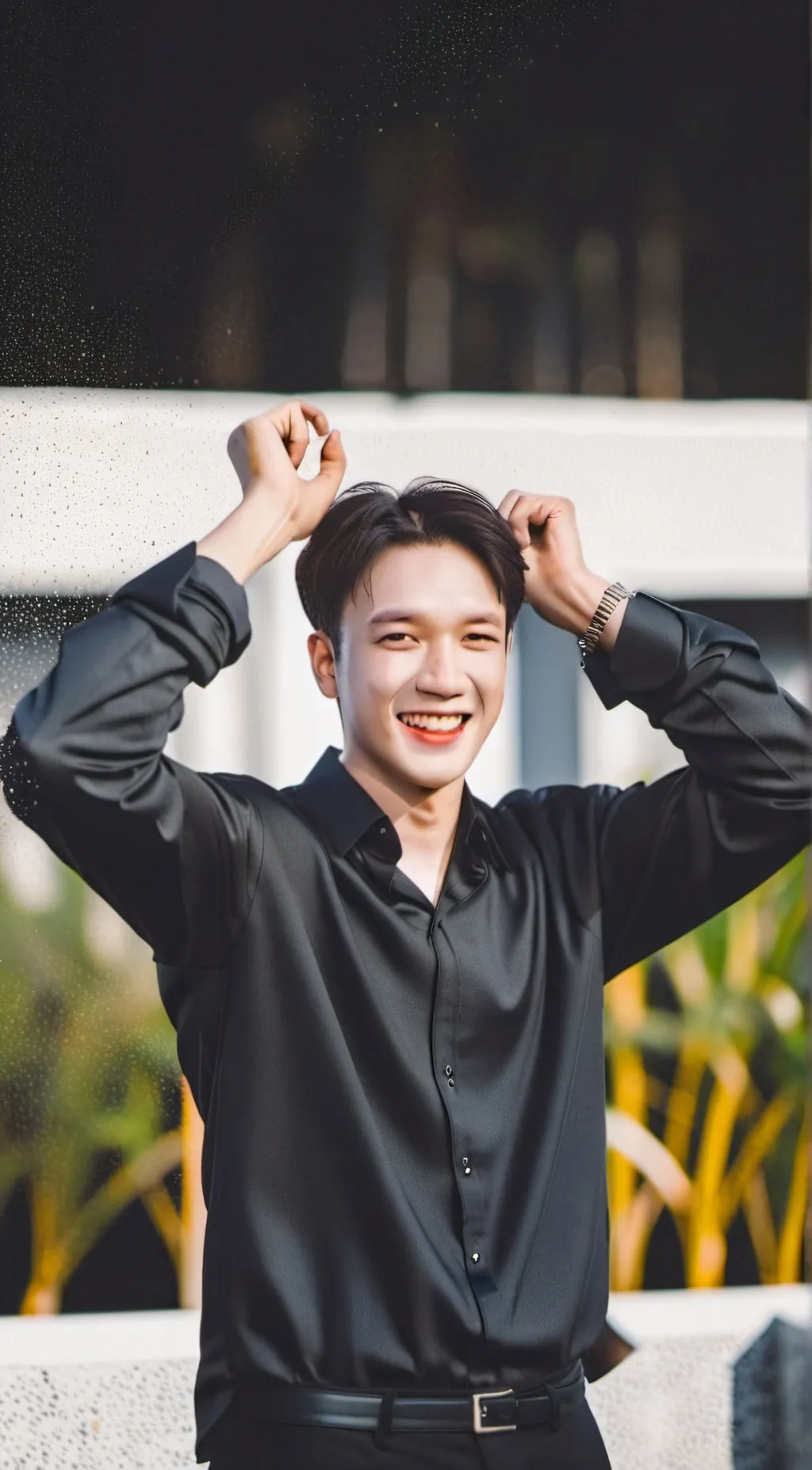 ai character: Bang Chan  background