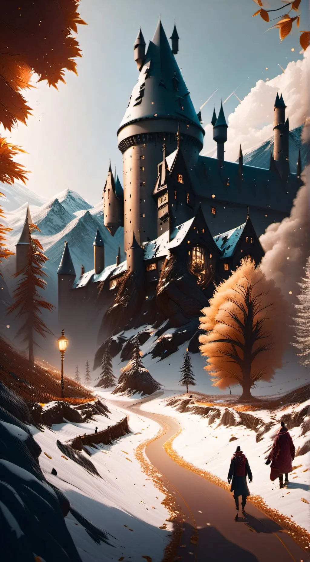 ai character: Hogwarts background