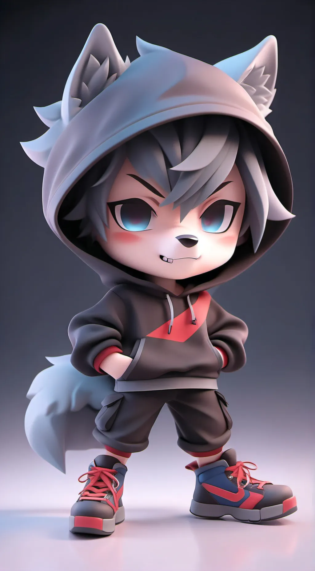 Talkie AI - Chat with Janni Exe Wolf 💙❤