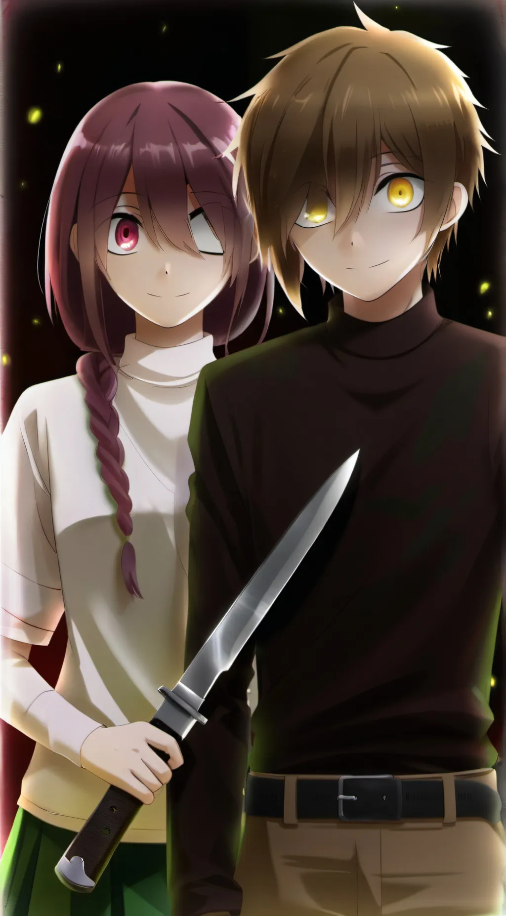 ai character: jin and jan background