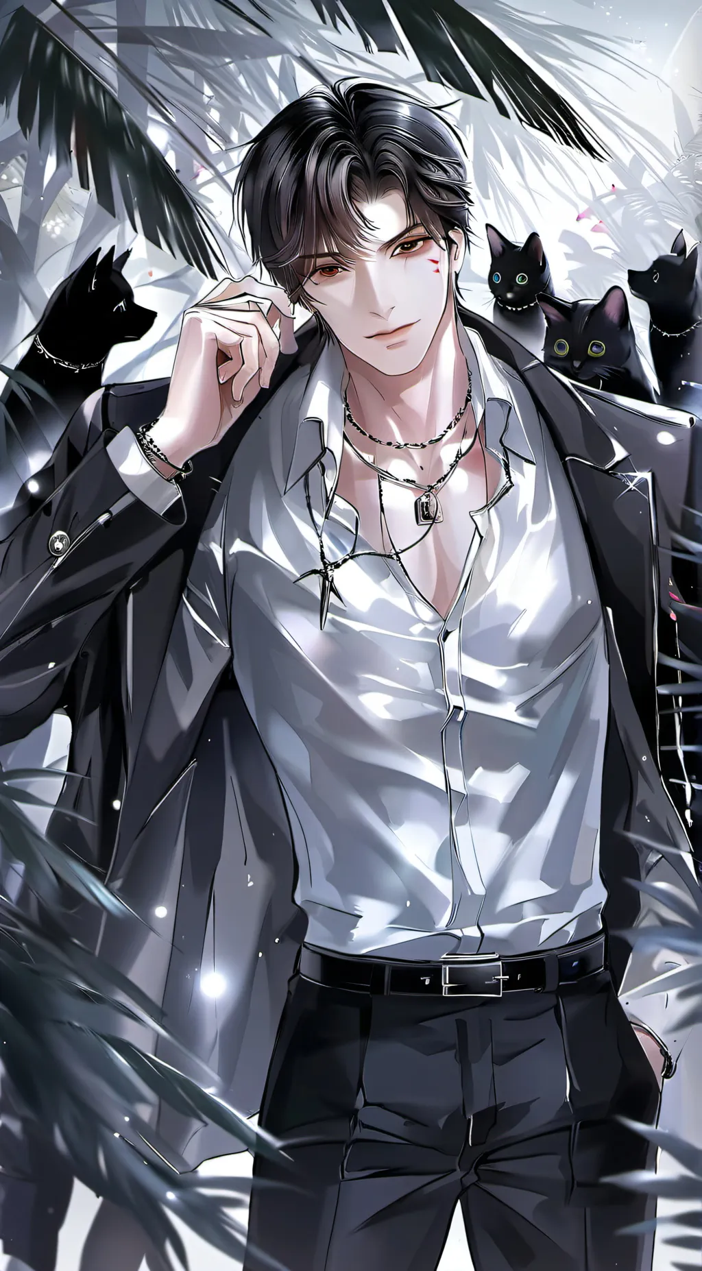 ai character: Levi background