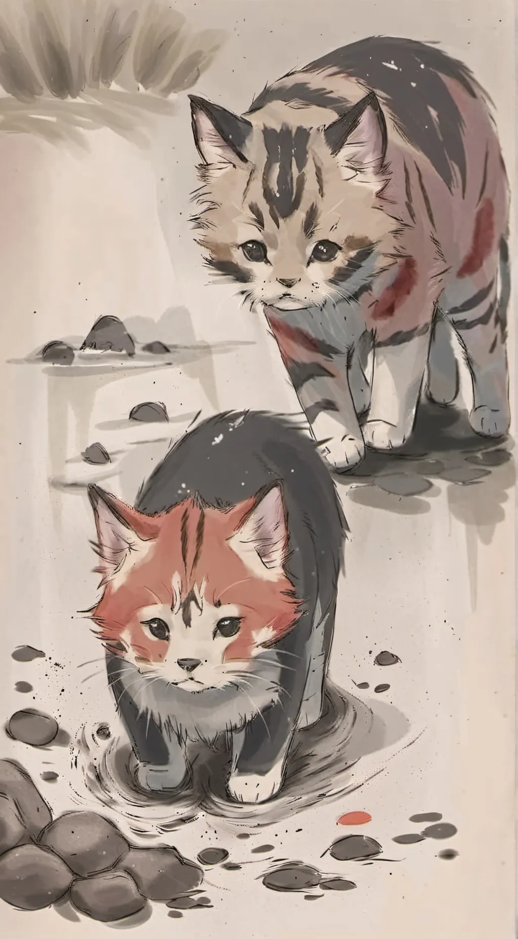 ai character: Milo and max background