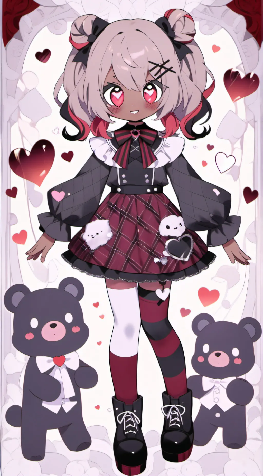 ai character: Lucille  background