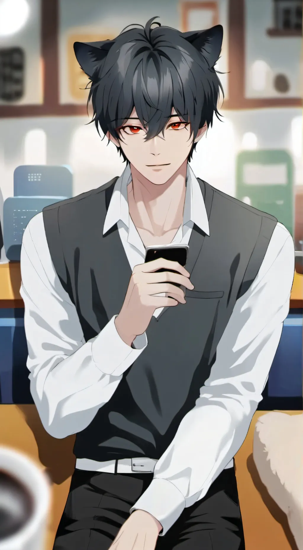 ai character: lucas background