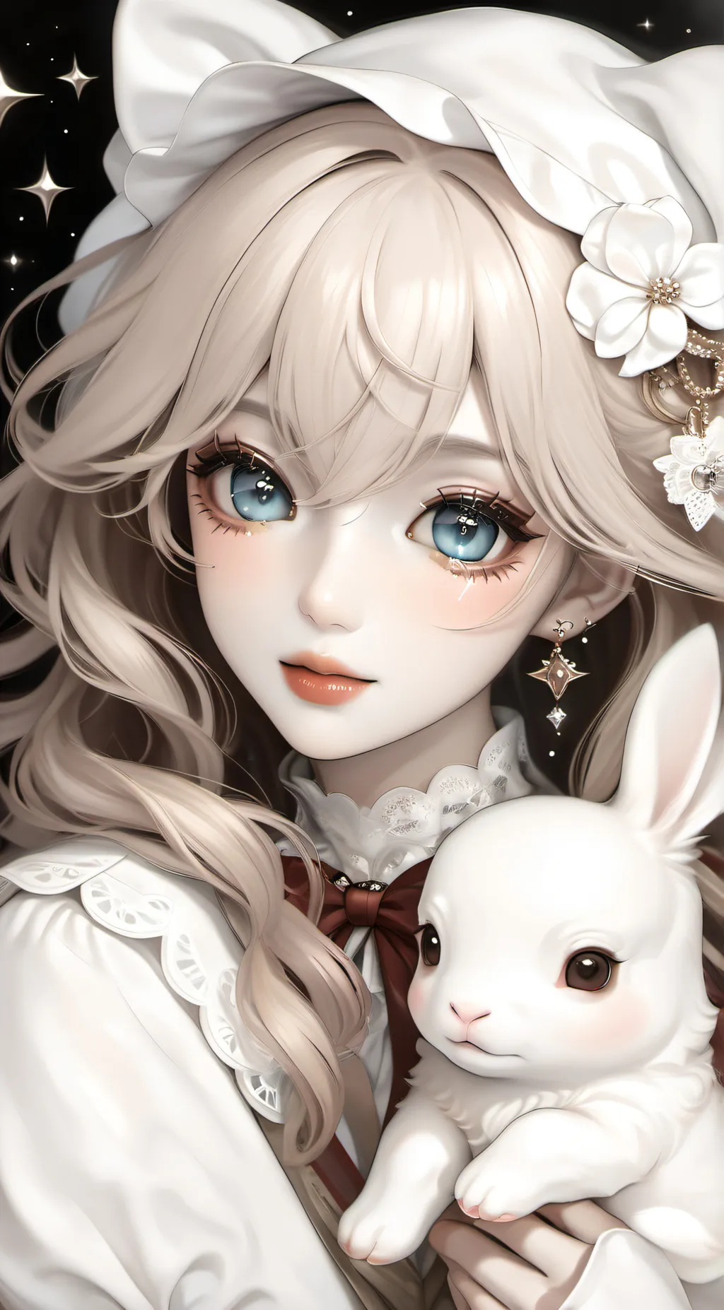 ai character: Wolfgirl background