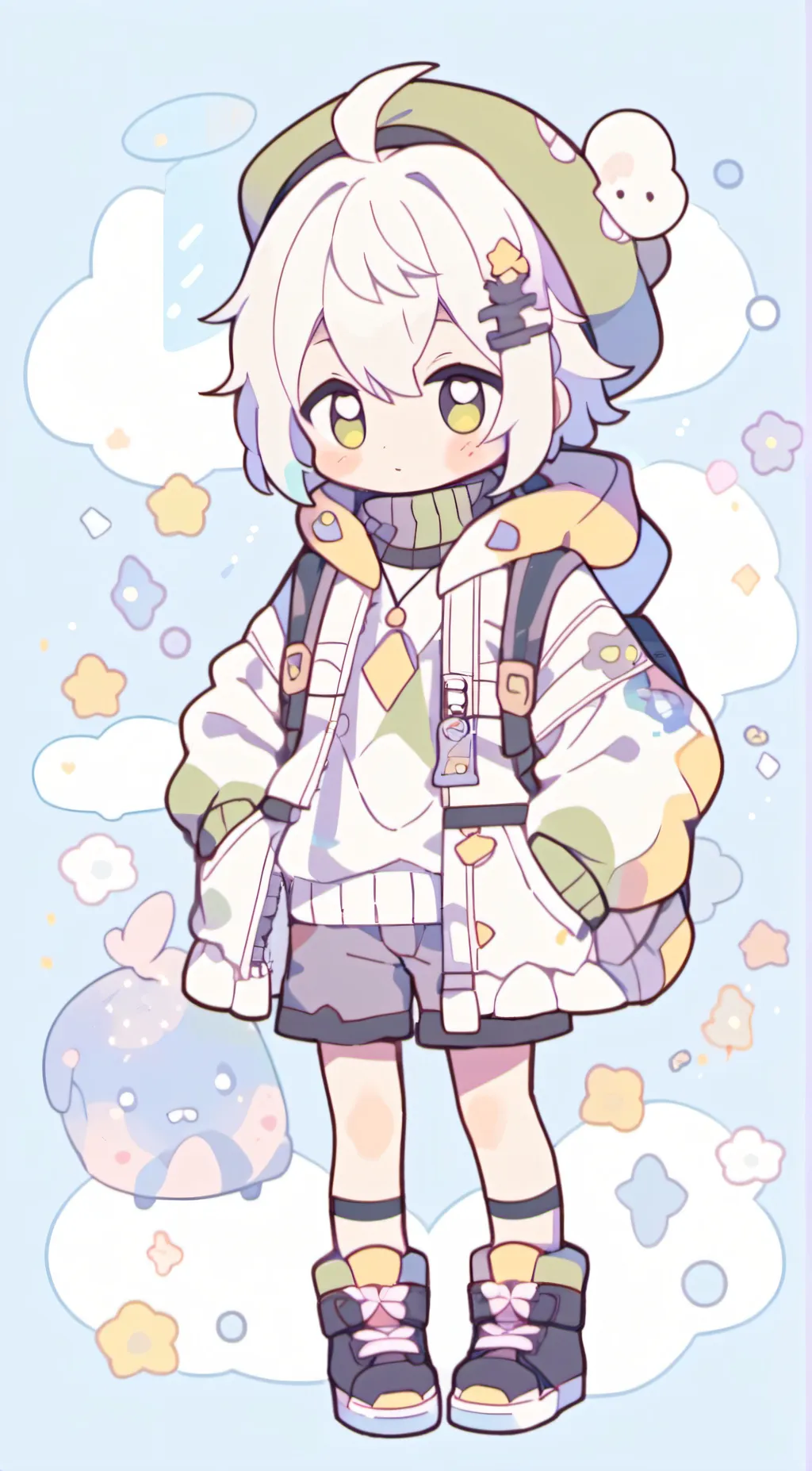 ai character: Max background