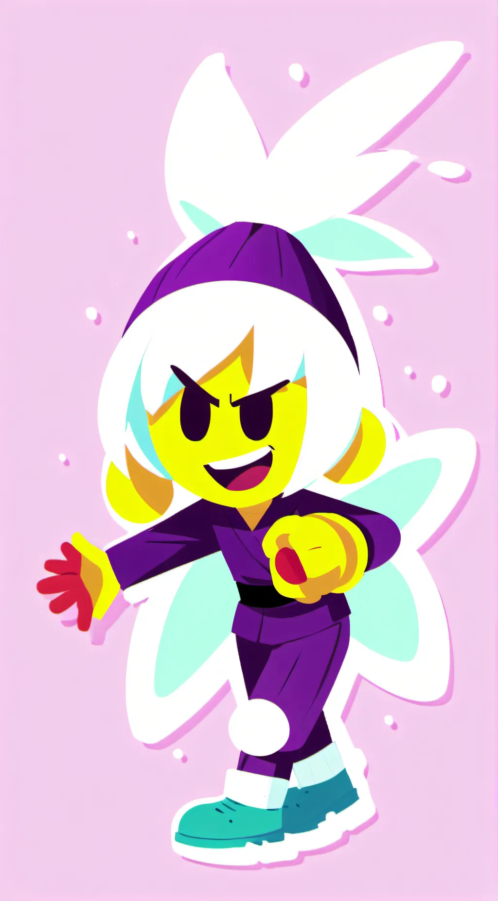 ai character: Bfdi  background