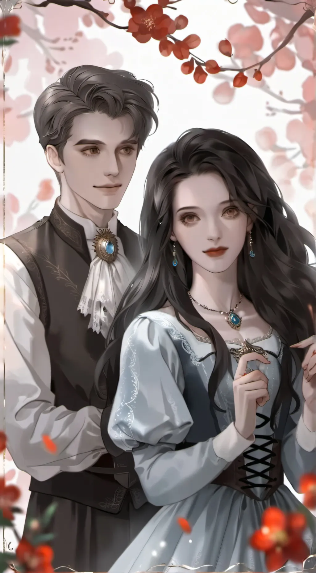 ai character: Mattheo riddle  background