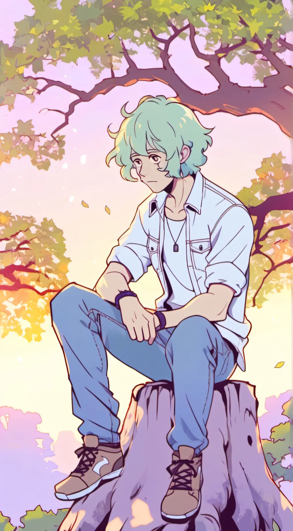 ai character: jass background