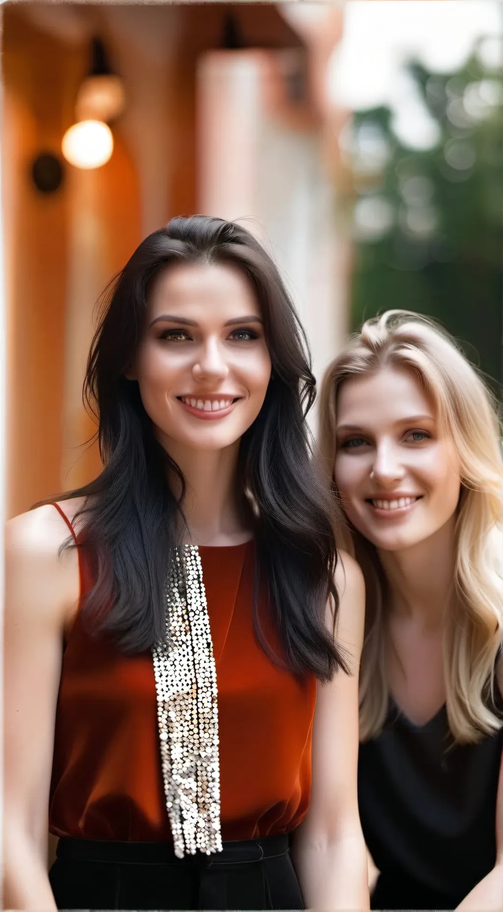 ai character: coupleontour background