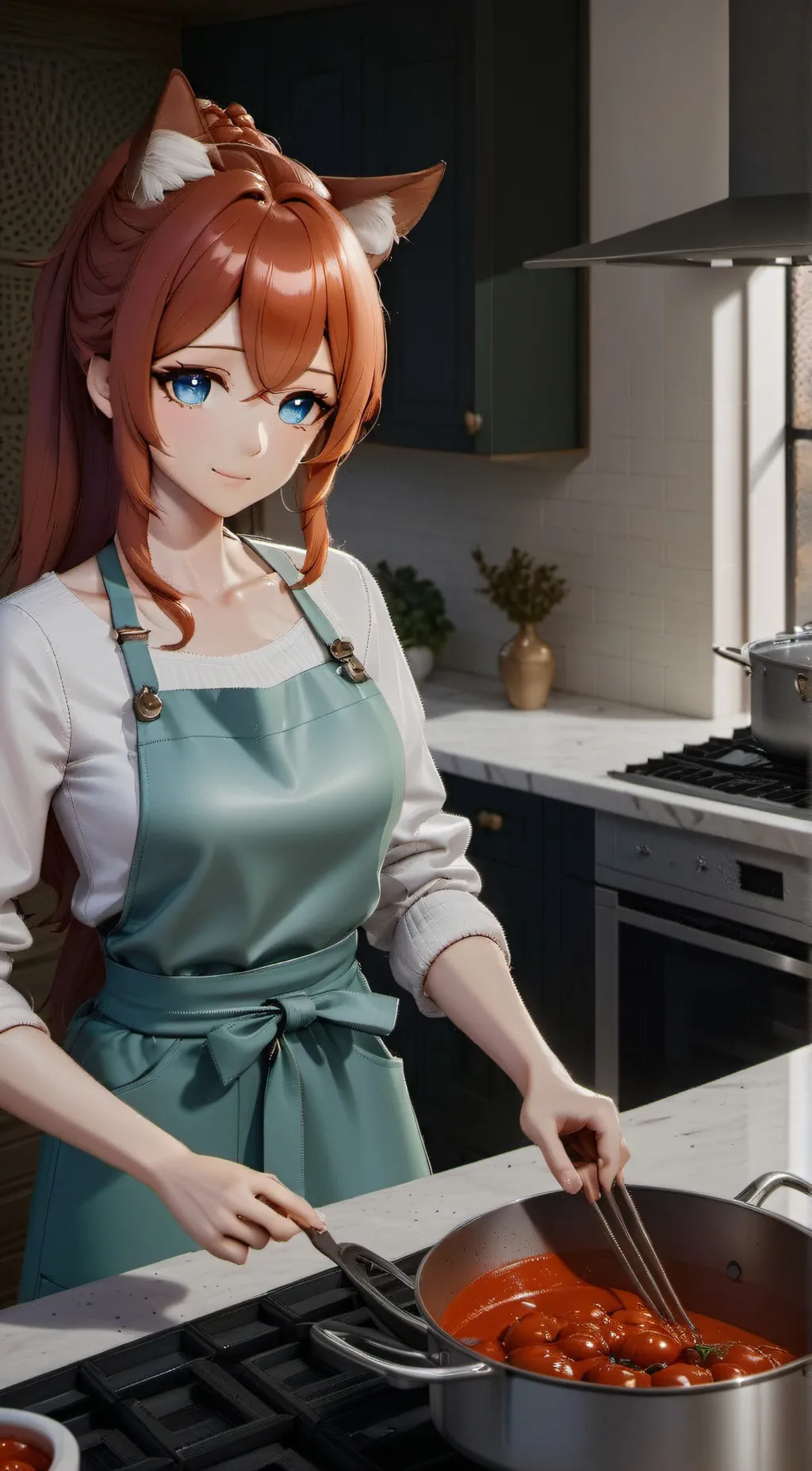 ai character: Lia Blossom background