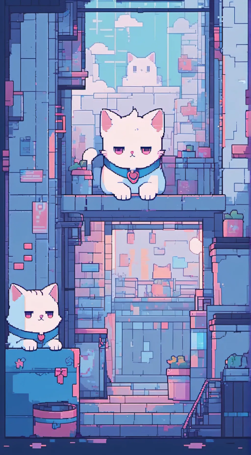 ai character: Kitty background