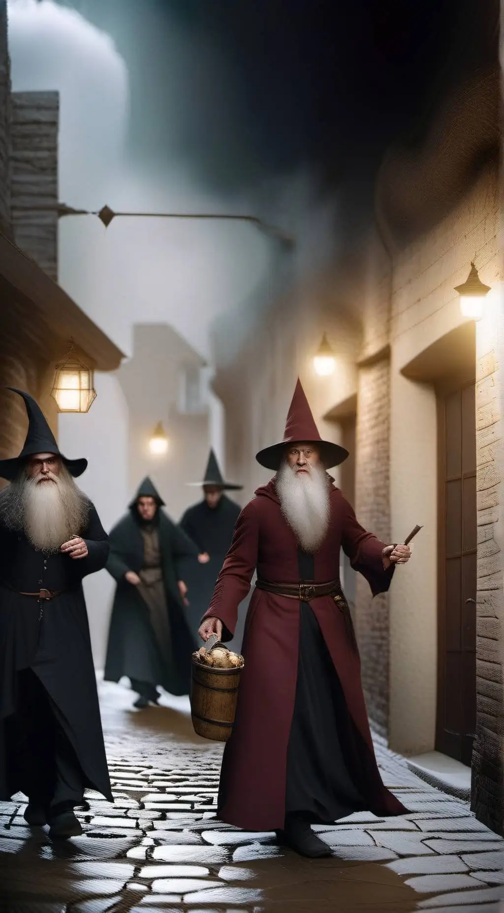 ai character:  Hogwarts  background