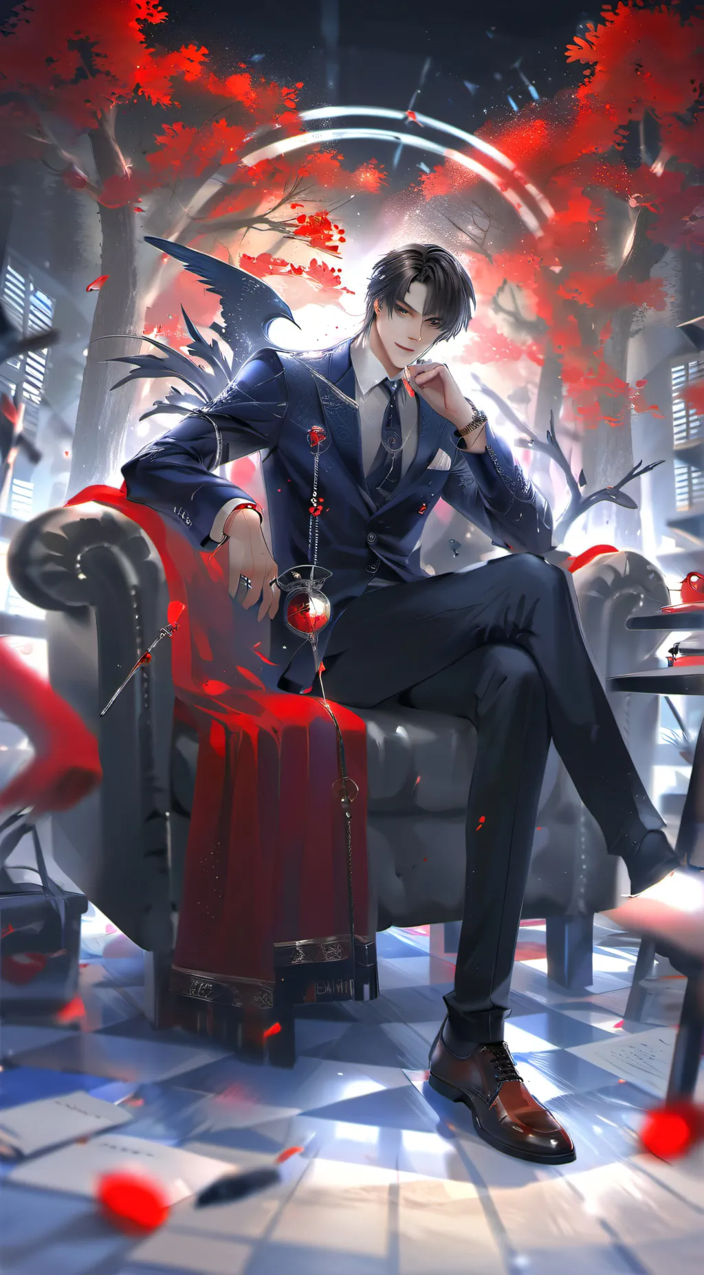 ai character: Theodore  background