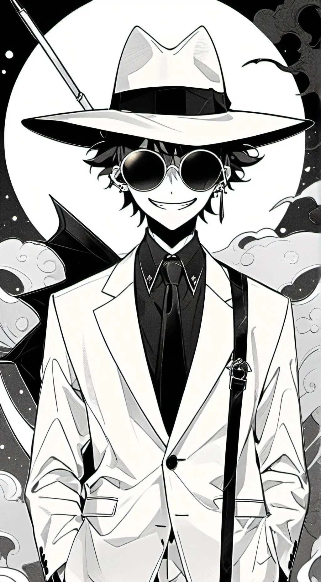 ai character: Velasquer (My Oc) background