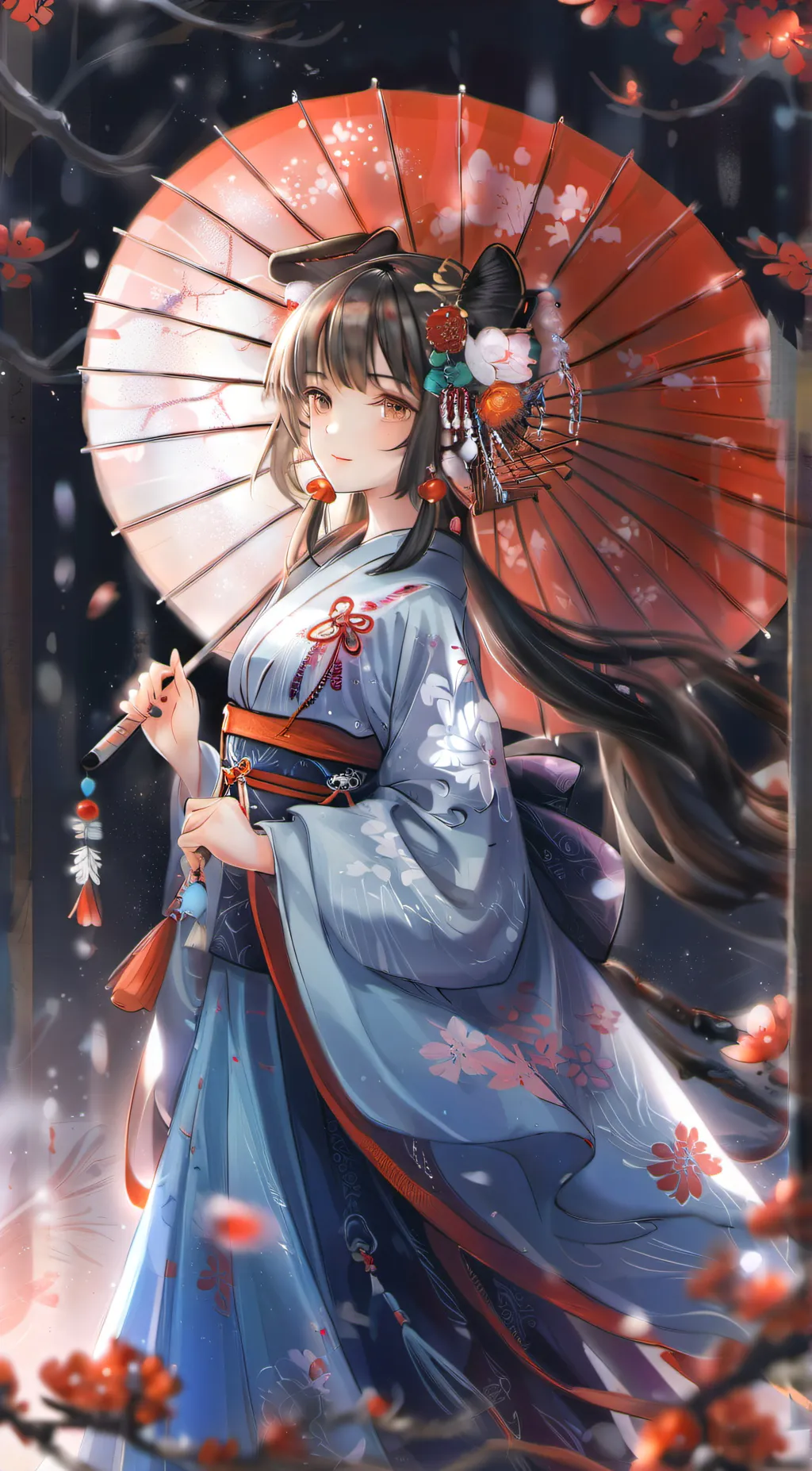 ai character: Hashiras!! background