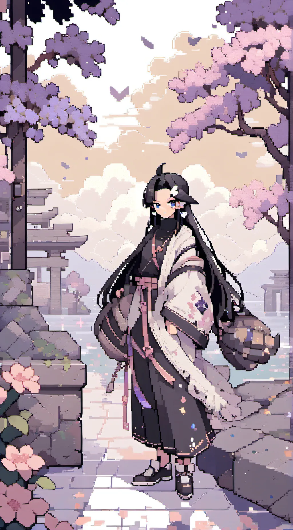 ai character: Ocho background