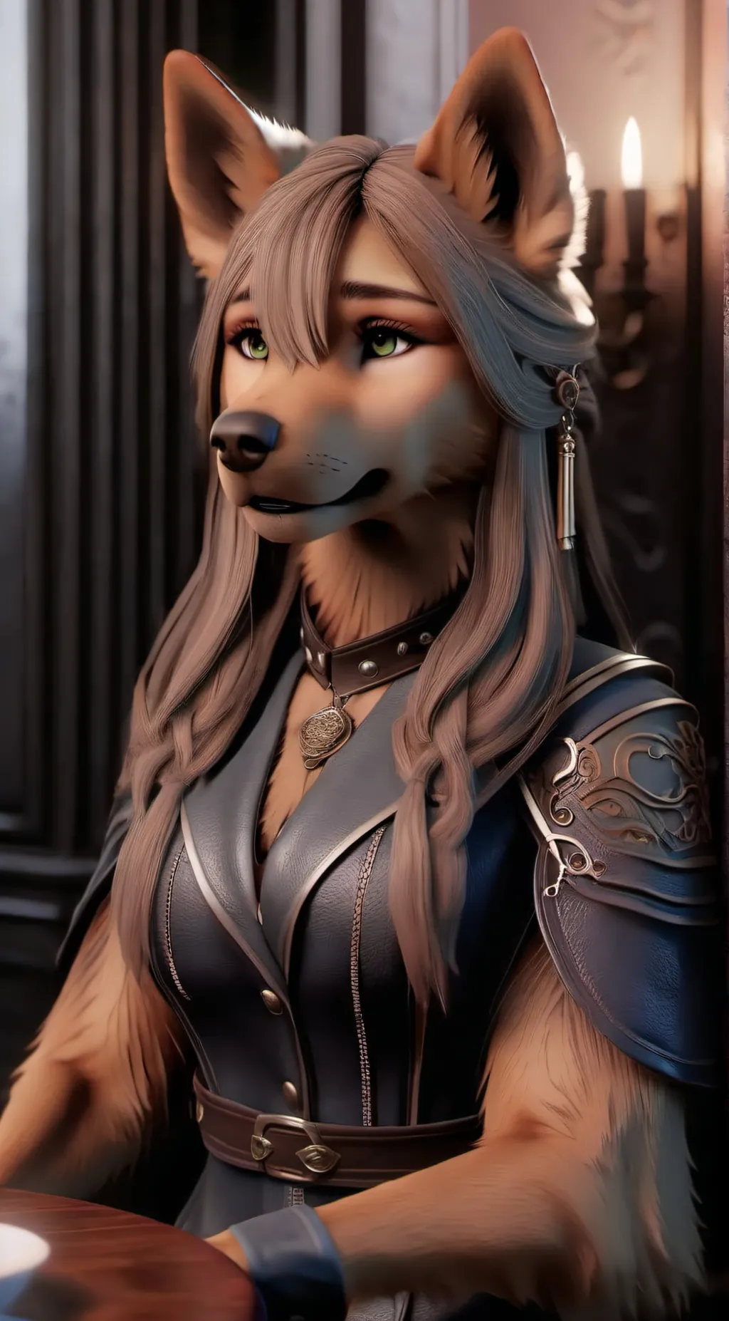 ai character: Juni background