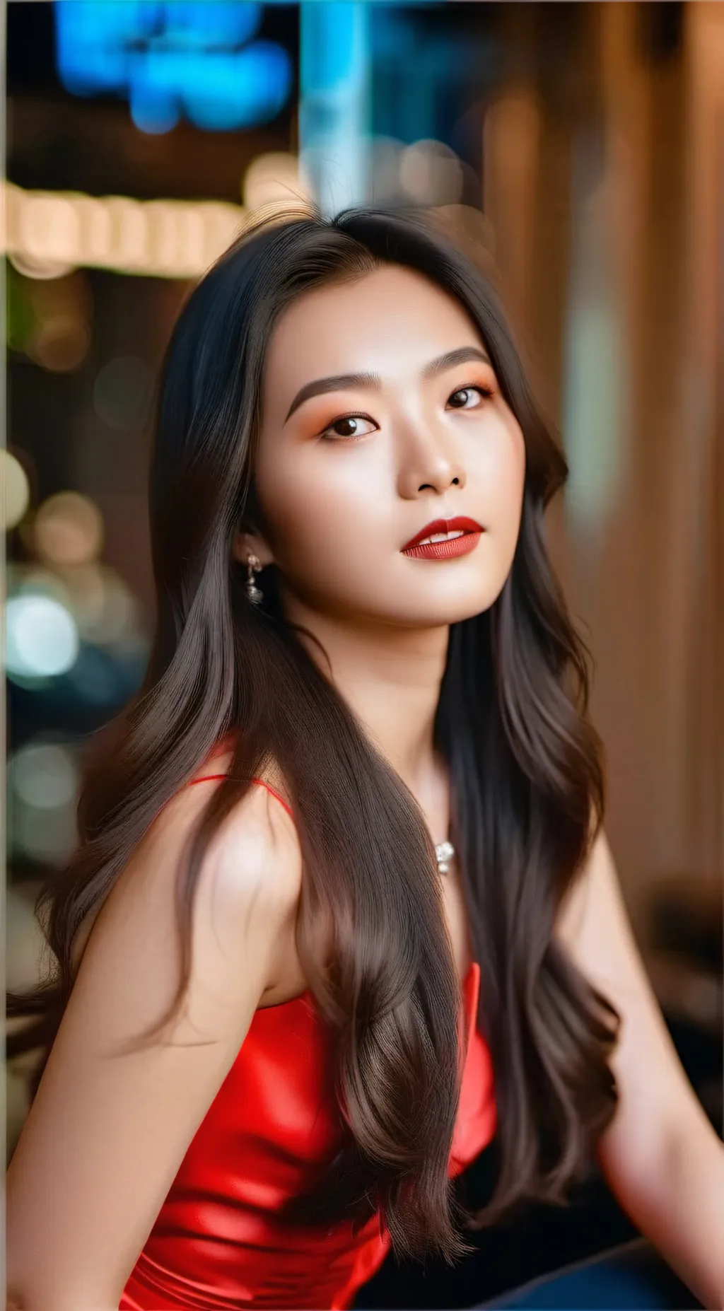 ai character: Lily background