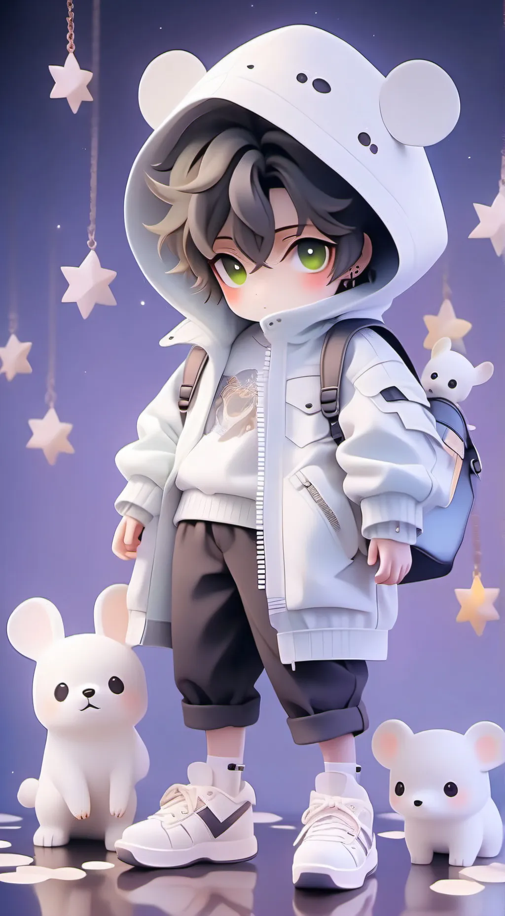 ai character: Nigel  background