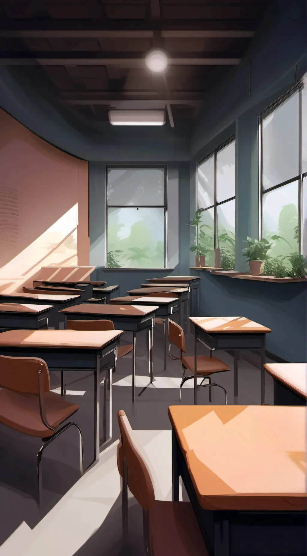 ai character: class 1A background