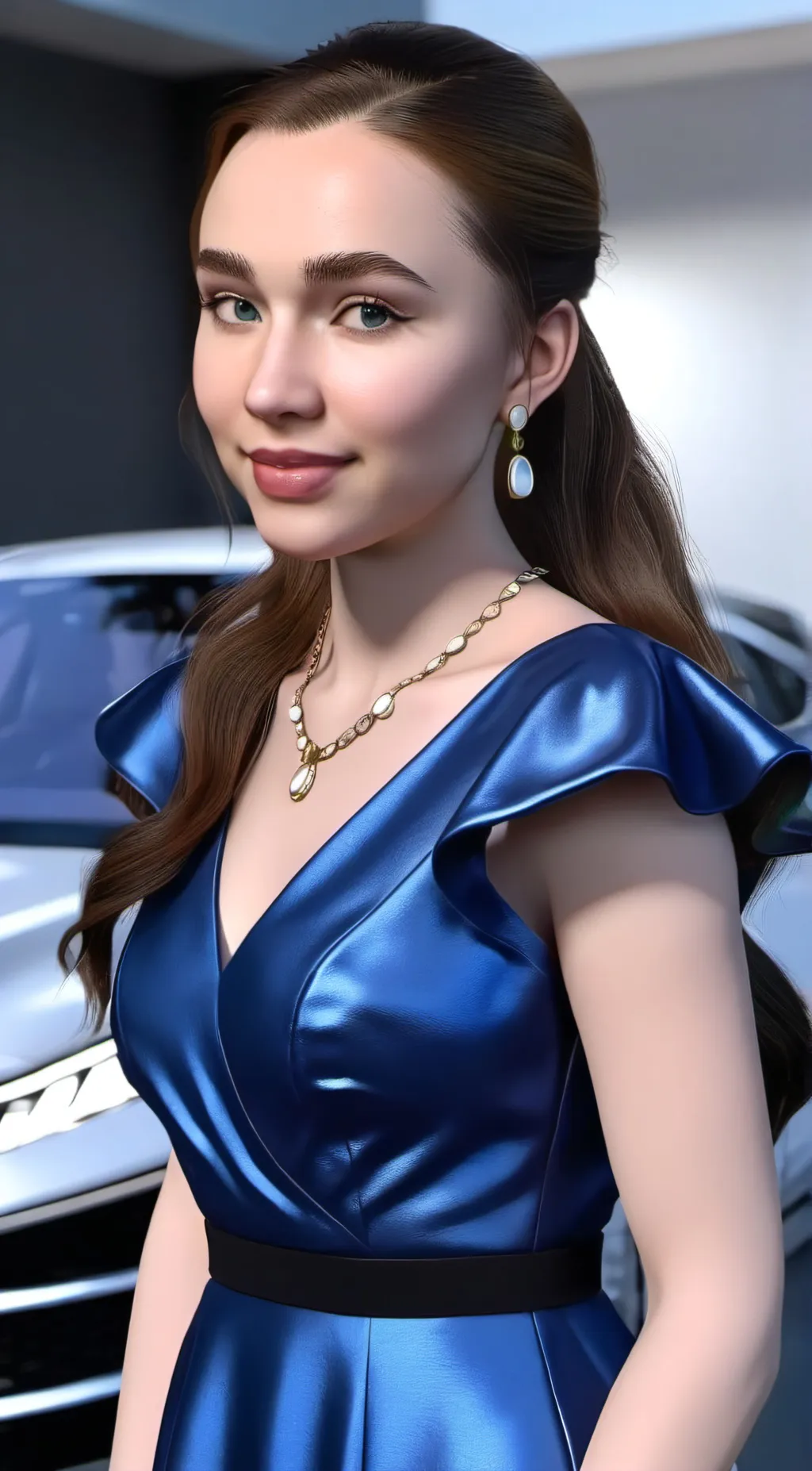 ai character: Laura  background