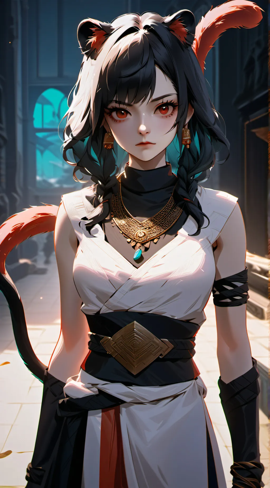 ai character: Charlotte  background