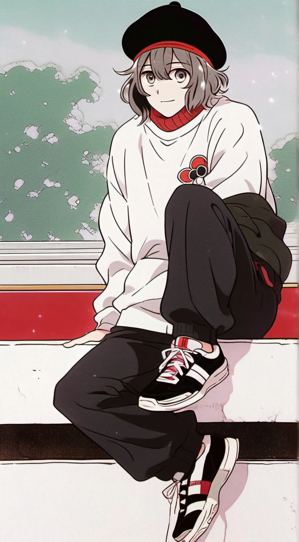 ai character: Guest (Hoodless) background