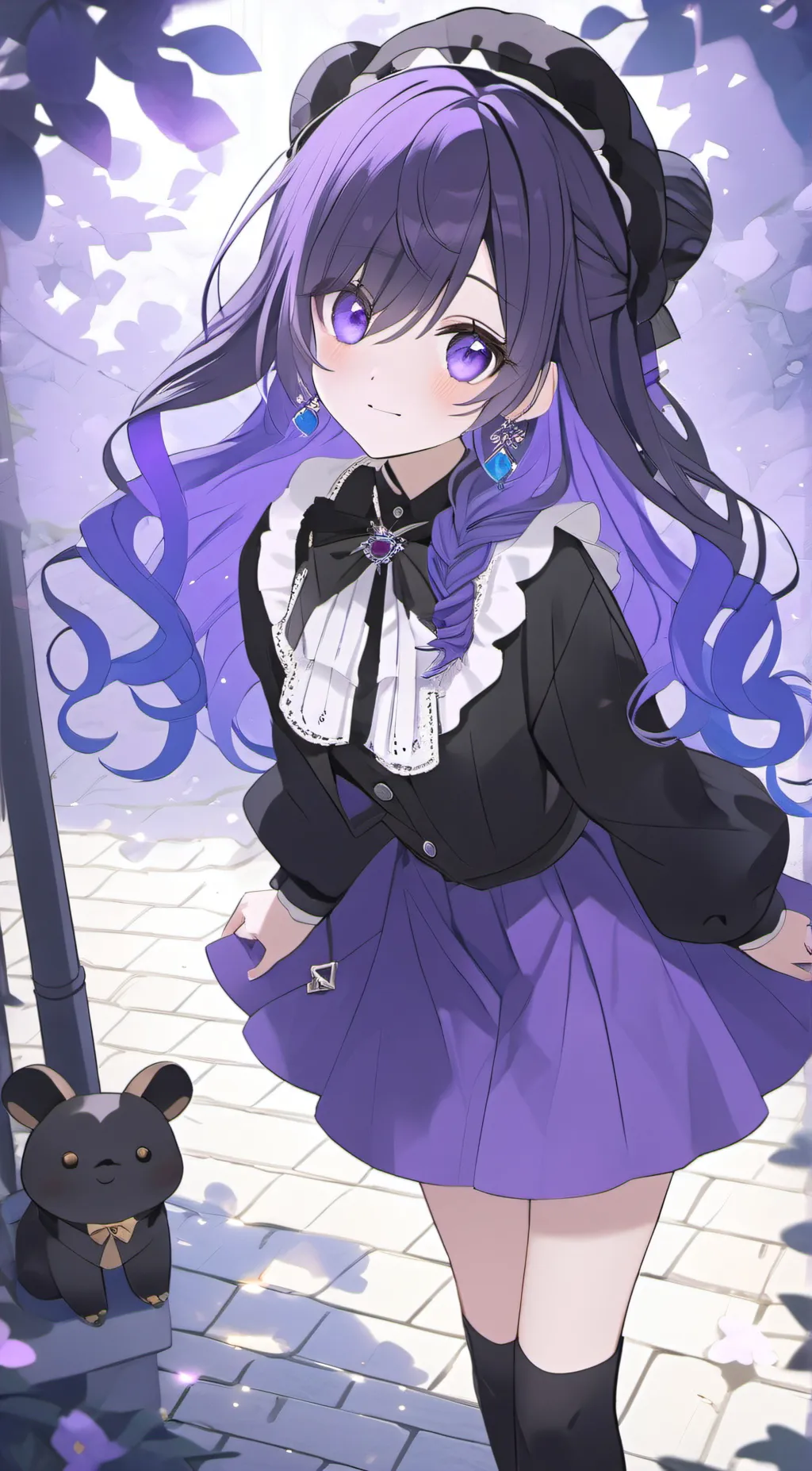 ai character: Diana  background