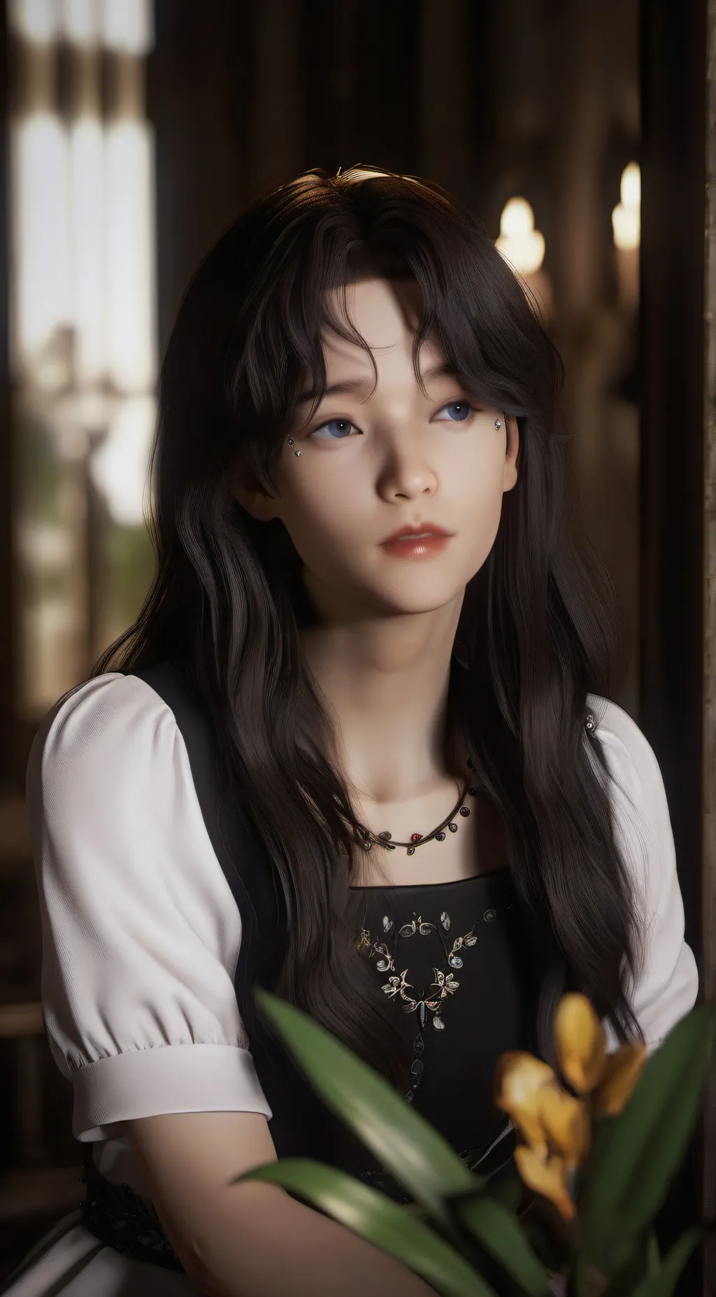 ai character: Melanie background