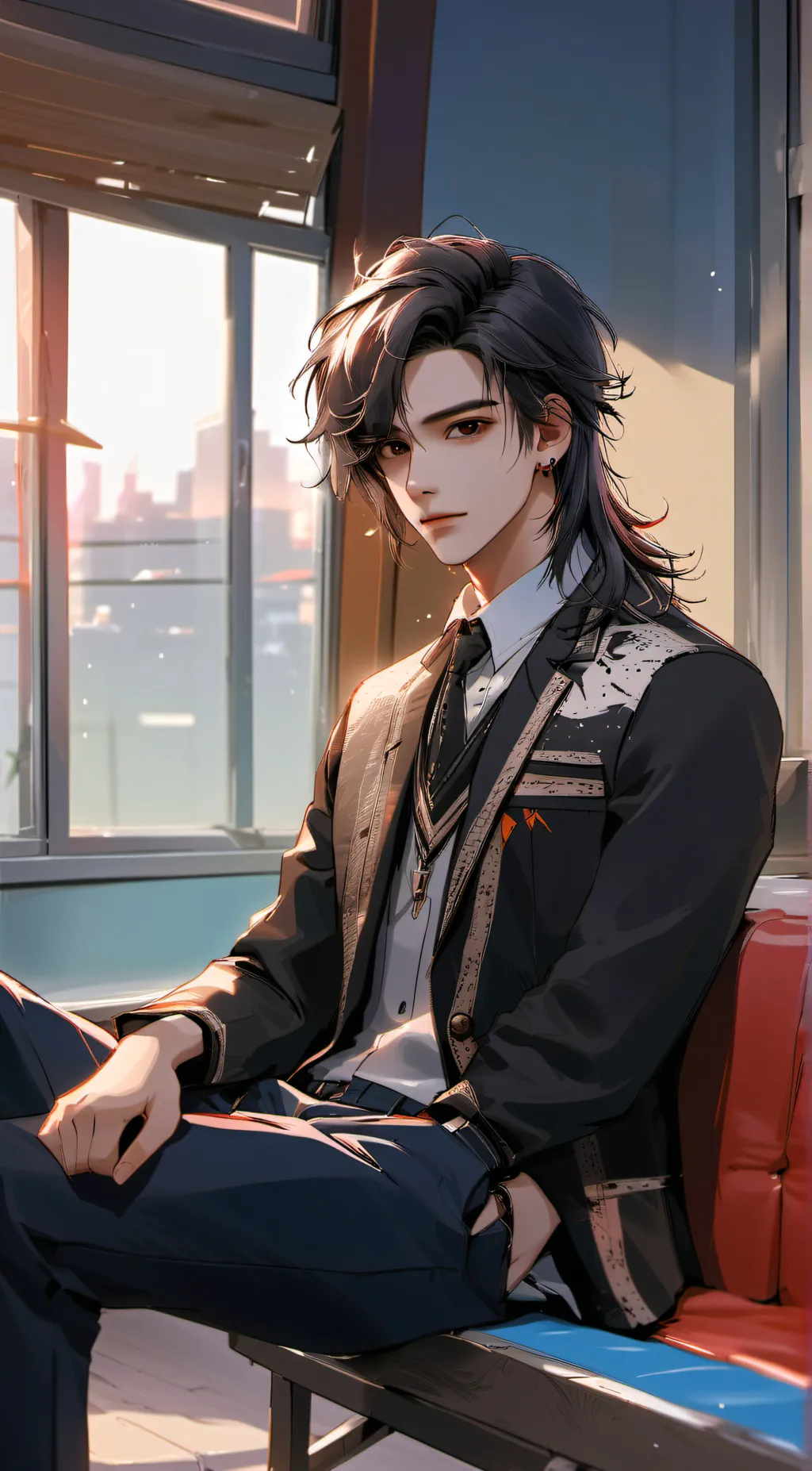 ai character: noah background