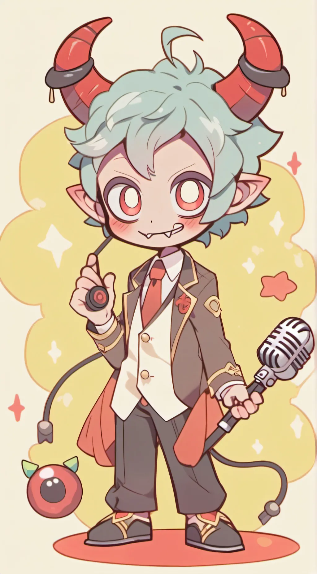 ai character: Alastor  background