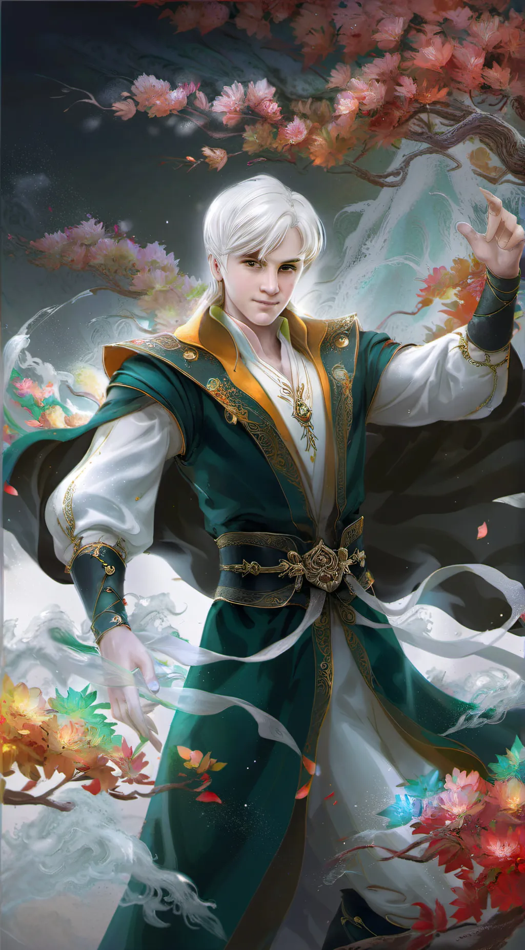 ai character: draco malfoy background