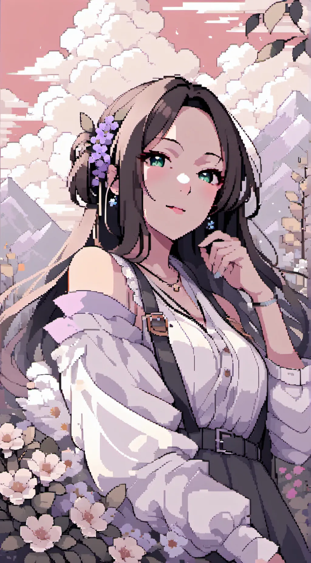 ai character: luna background