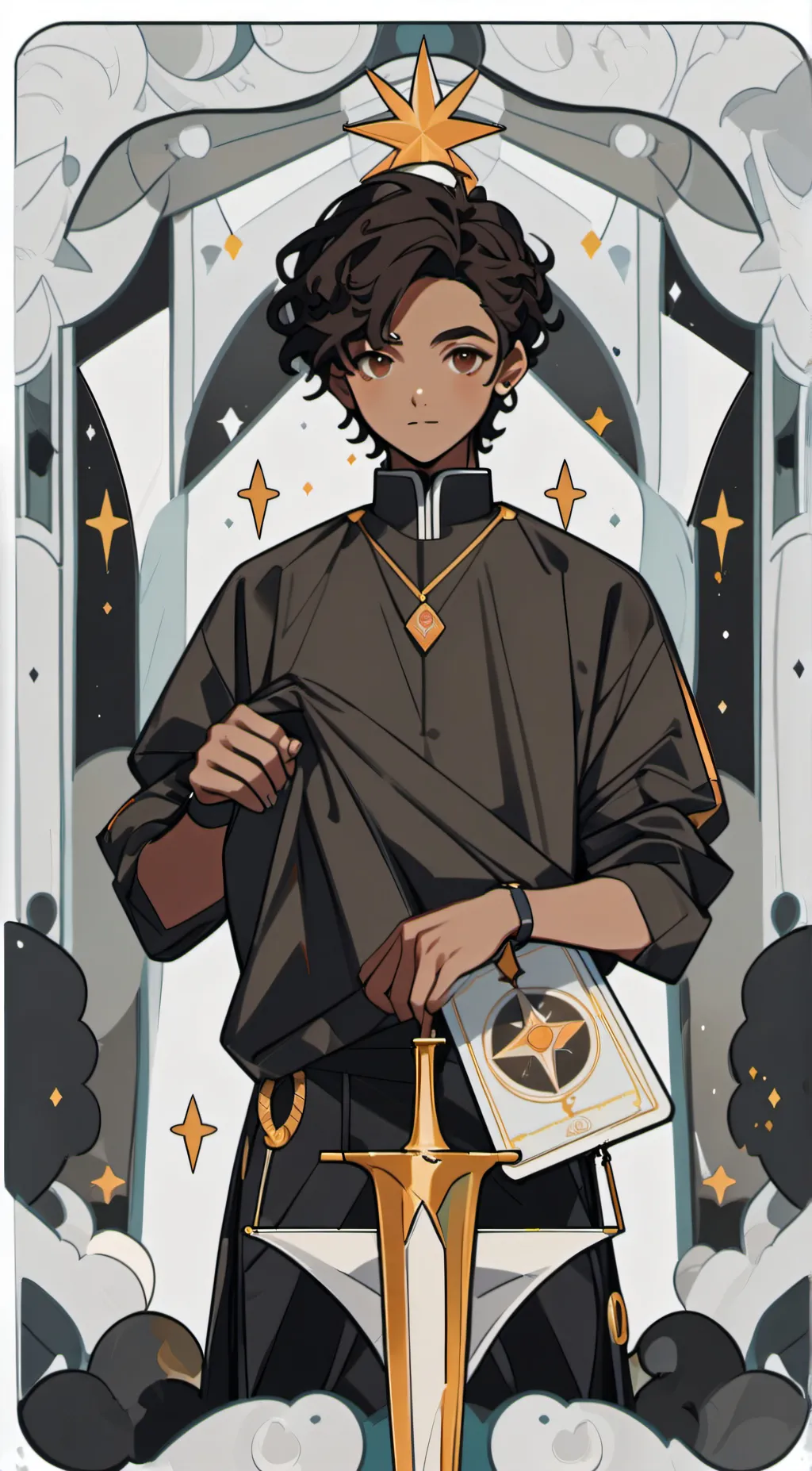 ai character: Aaron background