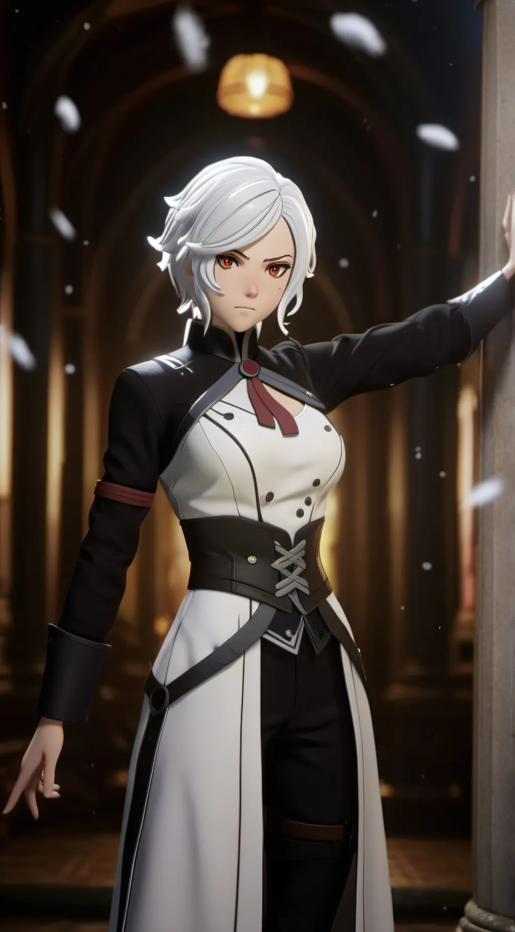ai character: willow schnee  background