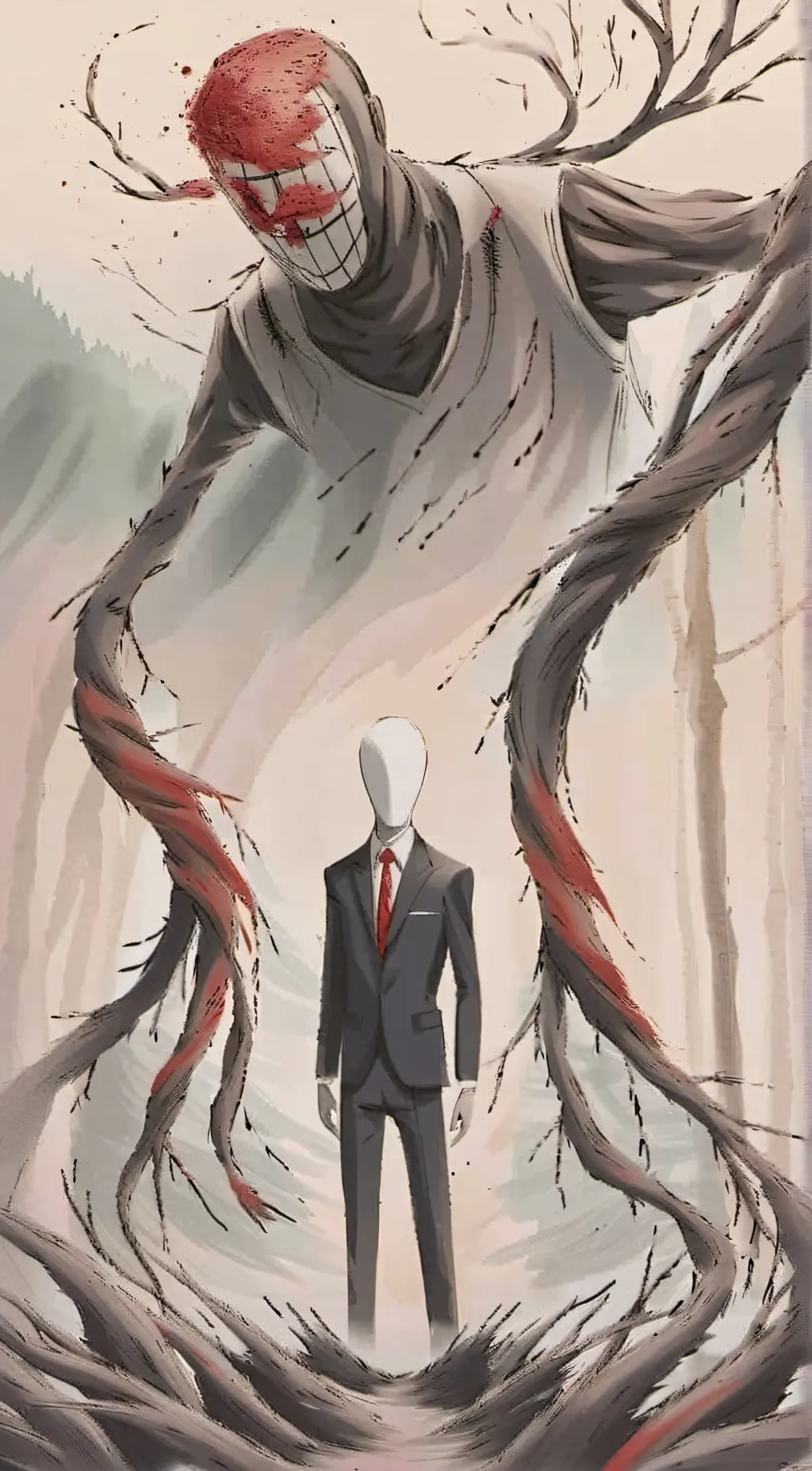 ai character: Creepypasta Quiz background