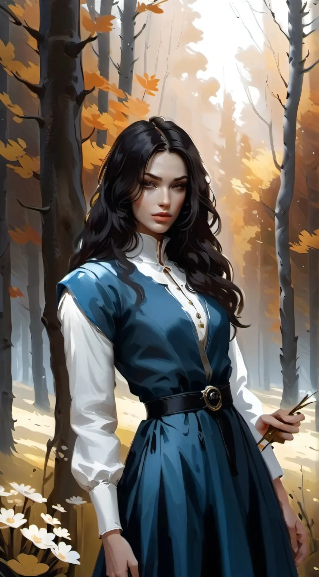 ai character: Laura  background