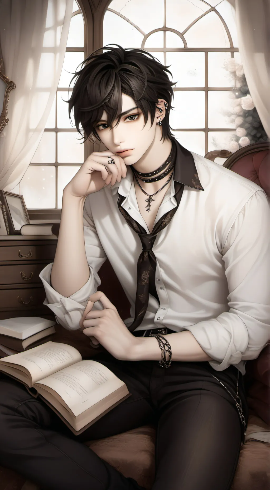 ai character: Nathan  background