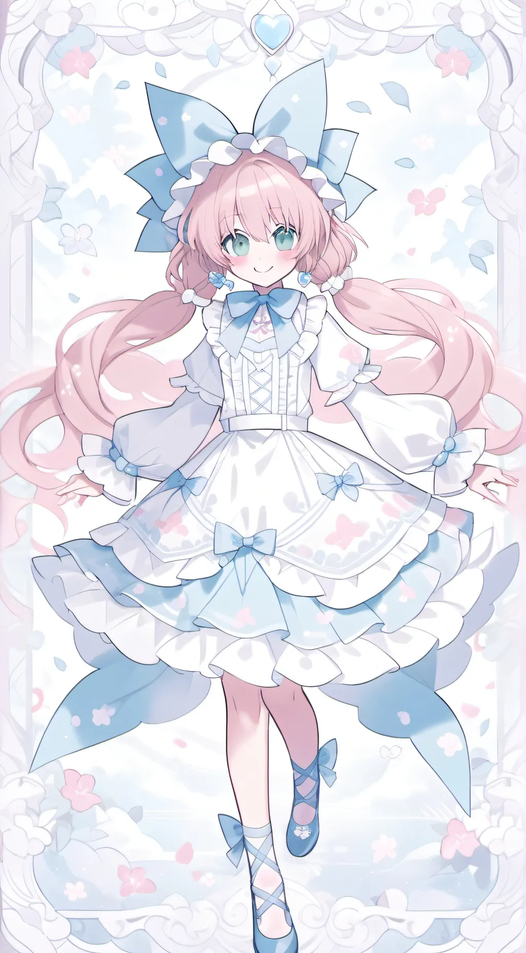 ai character: Luna background