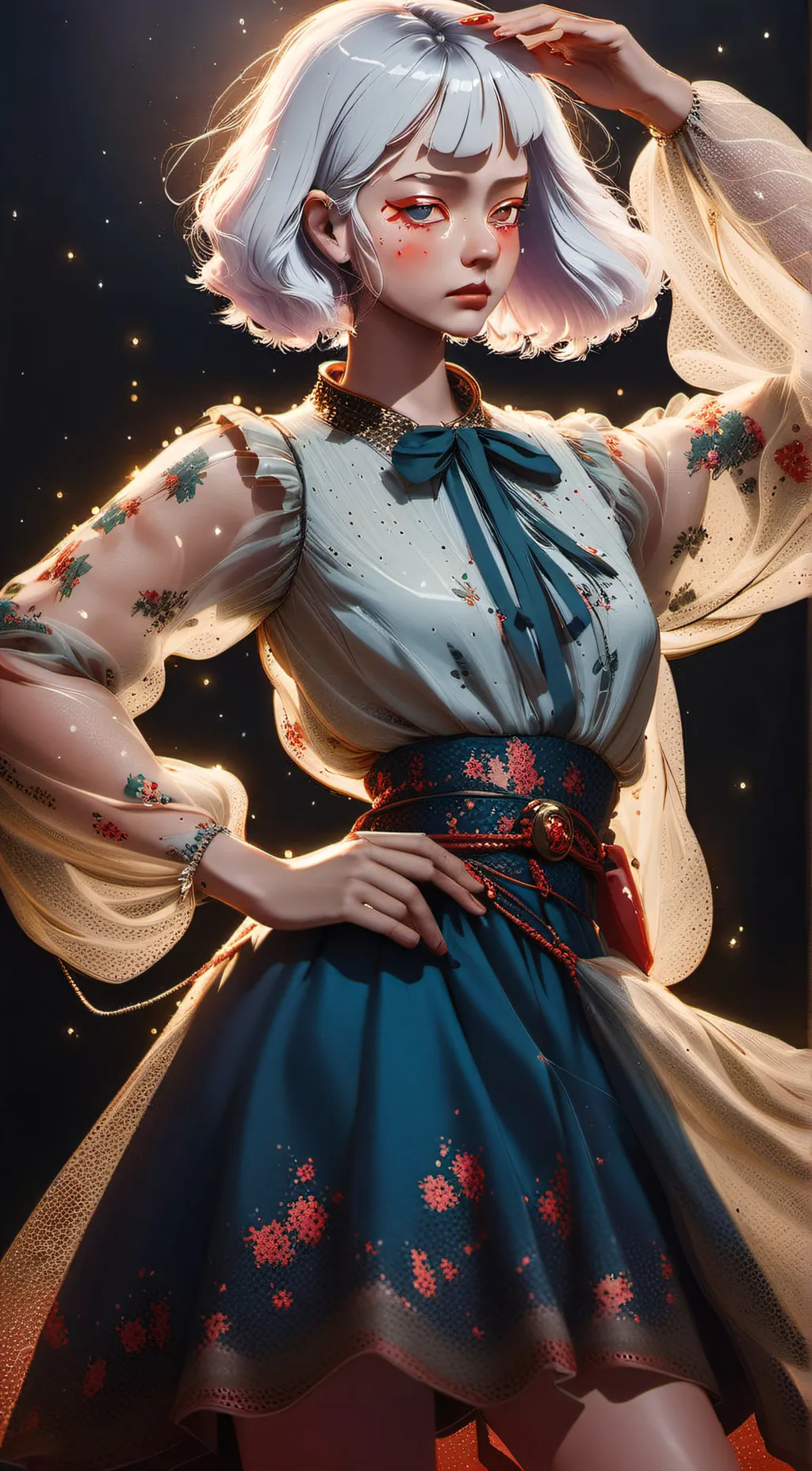 ai character: Victoria background