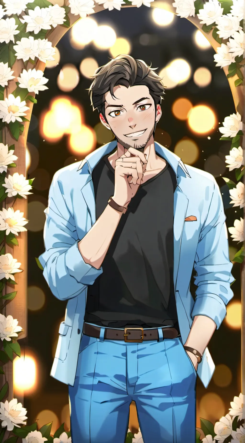 ai character: Roy background