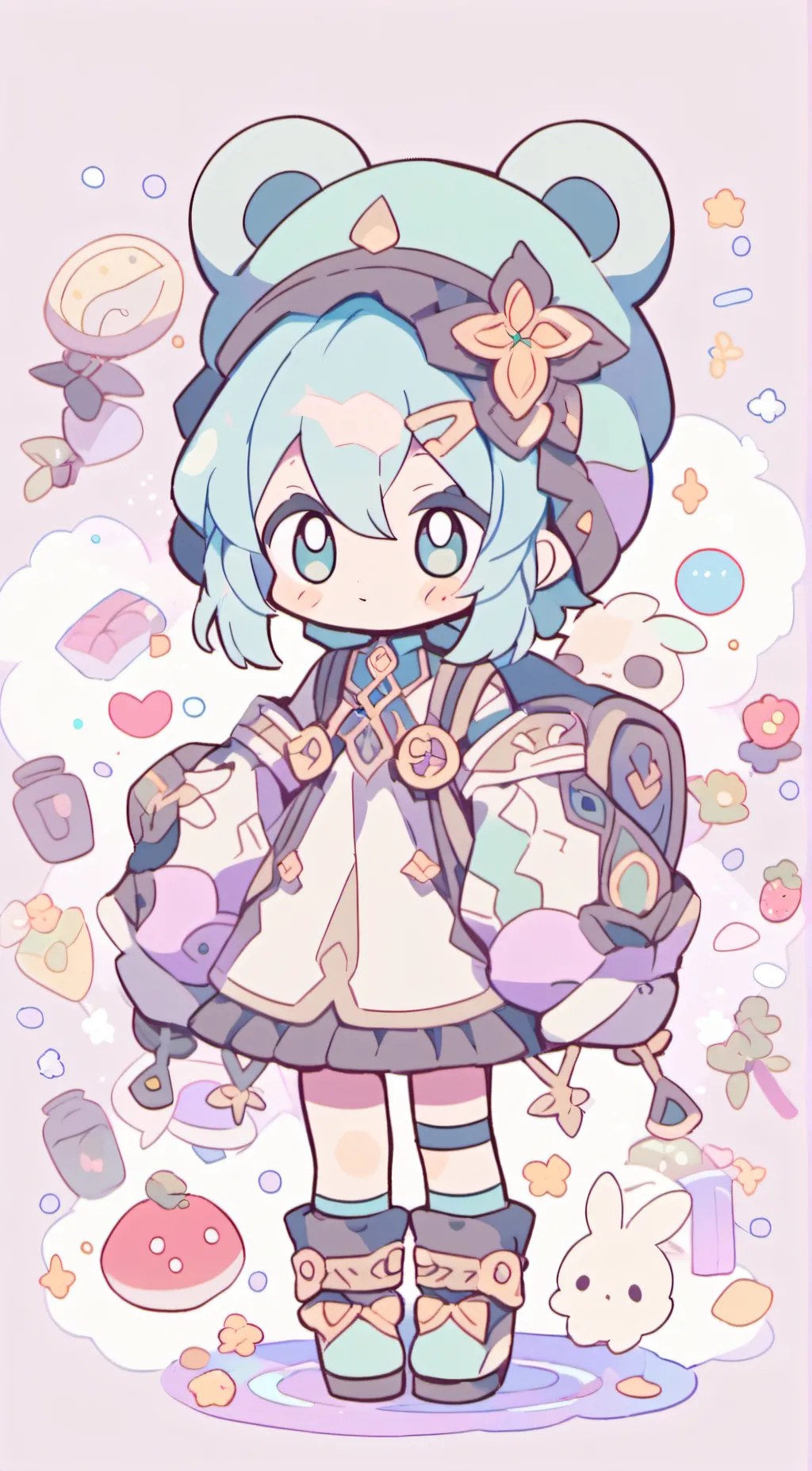 ai character: Mia background