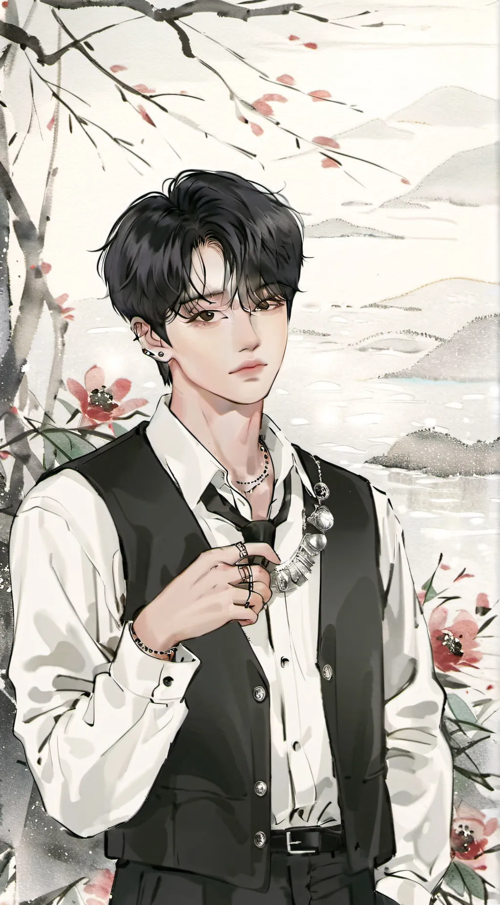 ai character: `°~{Felix}~° background