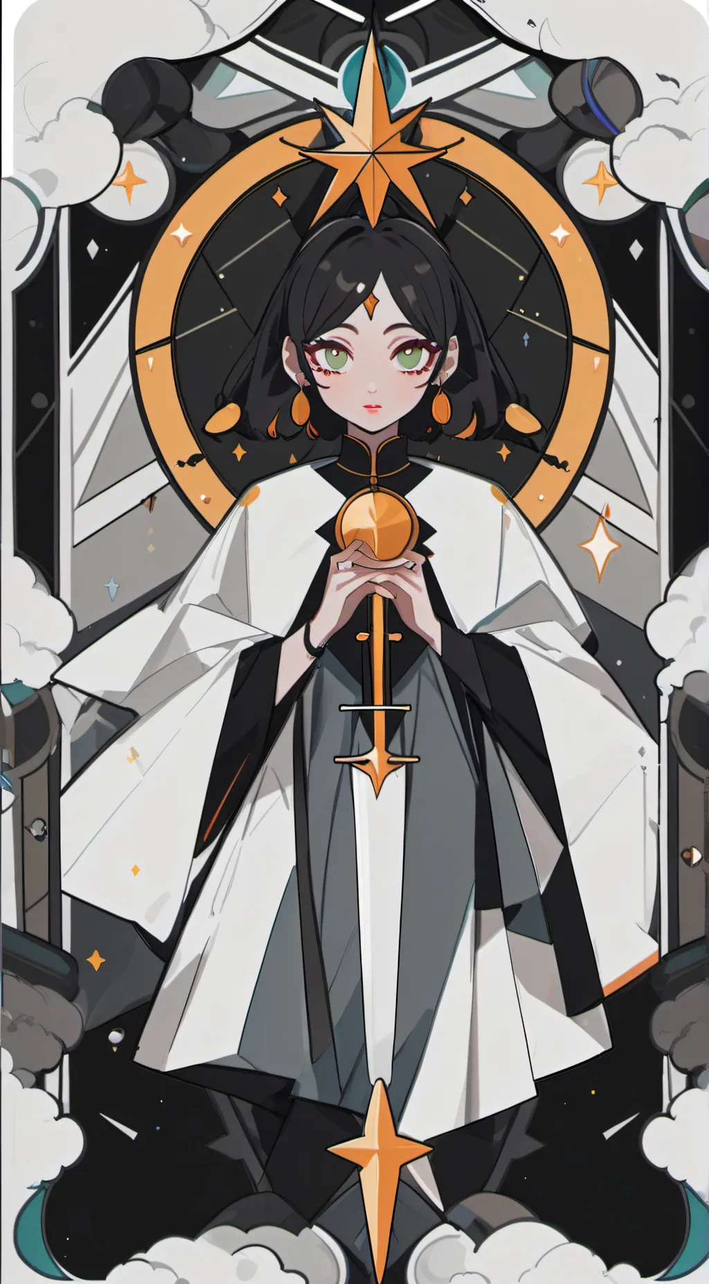 ai character: Galax background