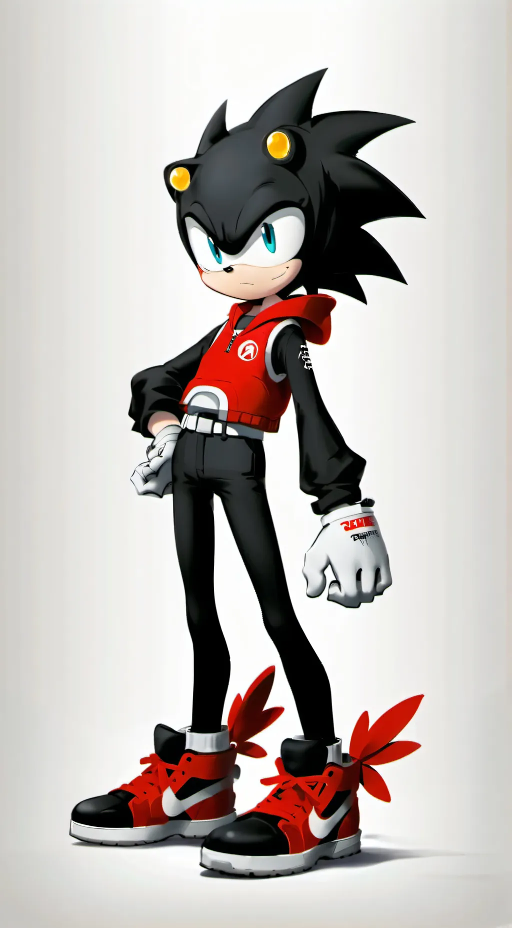 ai character: shadow  background