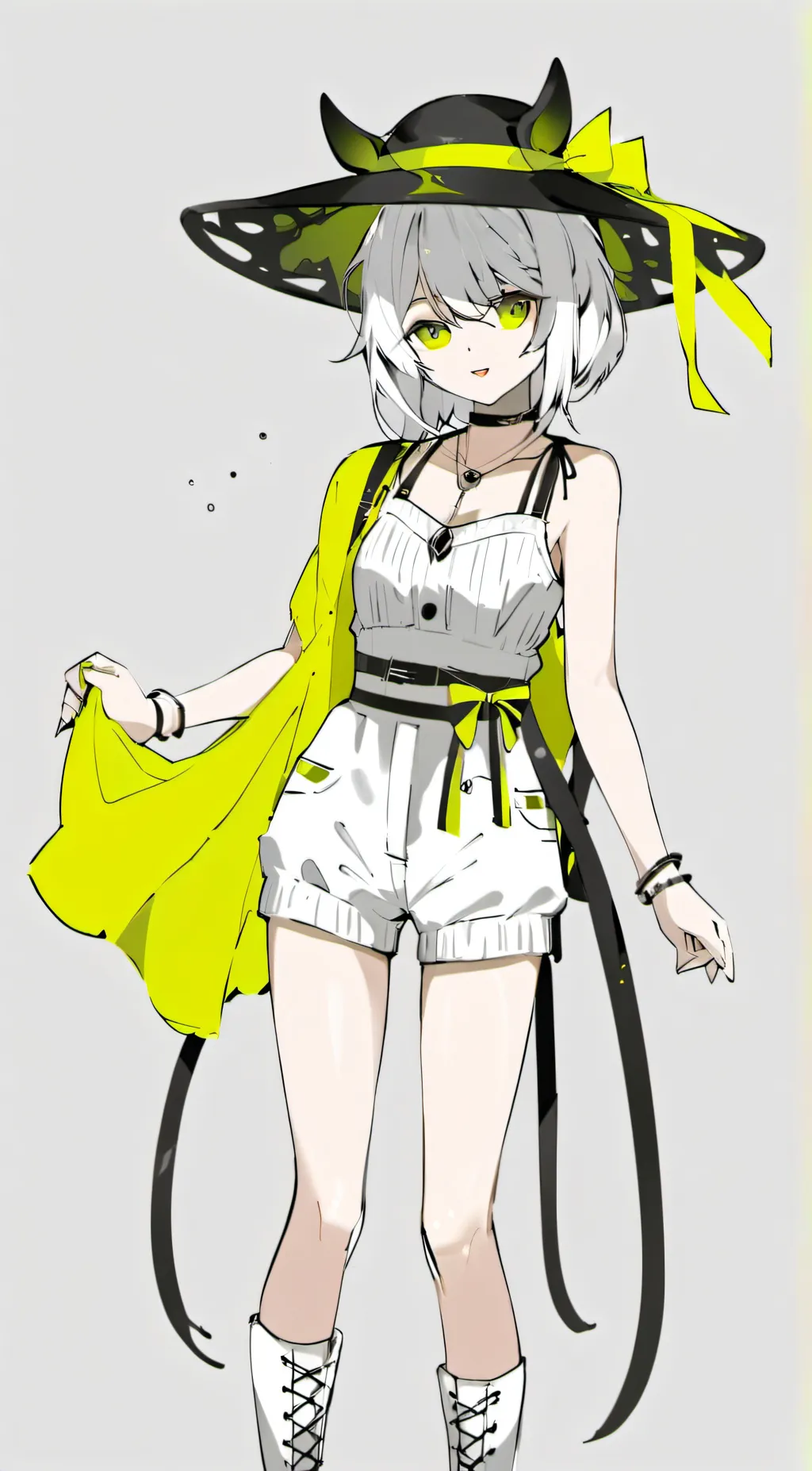 ai character: charlie hazbin!  background